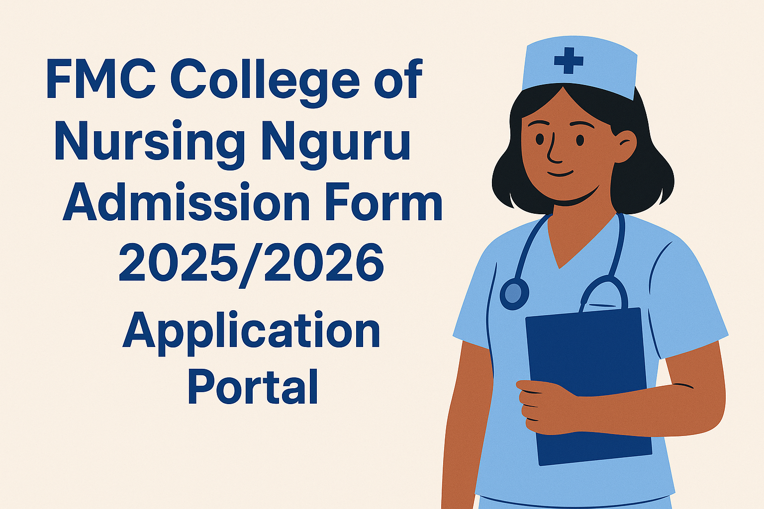 FMC College of Nursing Nguru Admission Form